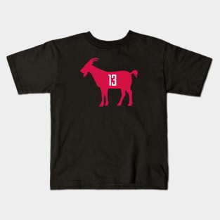 HOU GOAT - 13 - Black Kids T-Shirt